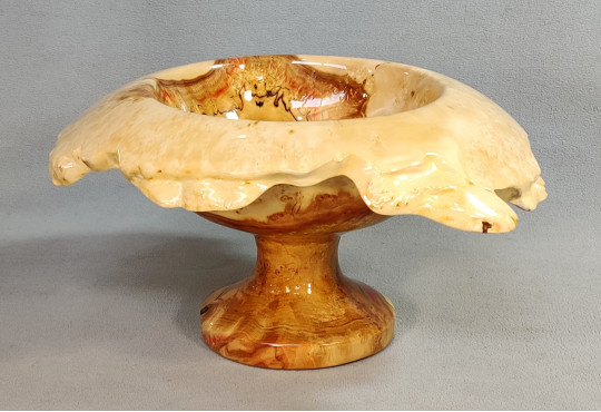 Handmade Wooden Bowl / Maple Burl Wood